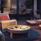 SI! Tragbare 5V-Lampe mit A60-Leuchtmittel – Satiniertes Bronze – Ansicht 4