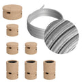 Filé Linear System-Kit – mit CM02-Kabel, 5 m lang, für Lichterketten und 7 Holzelementen für den Innenbereich