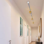 Filé Linear-System-Kit – mit 5 m CM17-Kabel für Lichterketten und 7 weiß lackierten Holzteilen für Innenräume – Ansicht 2