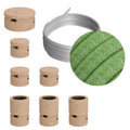 Filé Linear System Kit – mit 5 m CX08-Kabel für Lichterkette und 7 Holzelementen für den Innenbereich
