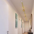 Filé Symmetric Kit-System – mit 5 m CF10-Kabel für Lichterkette und 9 Komponenten aus weiß lackiertem Holz für den Innenbereich – Ansicht 2
