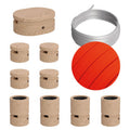 Filé Symmetric Komplettset – mit CF15 5 m Kordon für Lichterkette und 9 Holzelementen für den Innenbereich