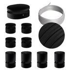 Filé Symmetric System Kit – mit 5m CM04 Kabel für Lichterkette und 9 schwarz lackierten Holzelementen für den Innenbereich