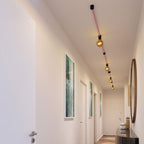 Filé Symmetric Kit System – mit 5 m langem CM16-Kabel für Lichterketten und 9 Komponenten aus schwarz lackiertem Holz für den Innenbereich – Ansicht 2