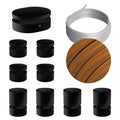 Filé Symmetric Kit – mit 5 m Kabel CM22 für Lichterkette und 9 schwarz lackierten Holzelementen für Innenbereiche