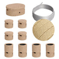 Filé Symmetric-Kit – mit CN06-Kabel 5 m für Kettenleuchten und 9 Holzelementen für den Innenbereich