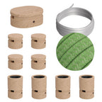 Filé Symmetric System Kit – mit 5 m CX08-Kabel für Lichterketten und 9 Holzelementen für den Innenbereich