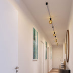 System Filé Symmetric Kit – mit CZ04 Kabel, 5 m für Lichterketten und 9 lackierte schwarze Holzelemente für Innenräume – Ansicht 2