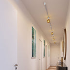 Filé Symmetric Kit System – mit ECC37-Kabel 5 m für Lichterketten und 9 weiß lackierten Holzelementen für Innenräume – Ansicht 2