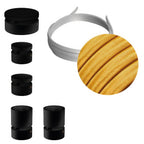 Filé Wiggle System Kit – mit 3 Meter CM05-Kabel für Lichterketten und 5 schwarz lackierten Holzkomponenten für den Innenbereich