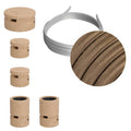 Filé Wiggle System-Kit – mit 3 m CM27-Kabel für Lichterketten und 5 Holzelementen für den Innenbereich