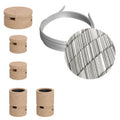Filé Wiggle System-Kit – mit ECC37-Kabel (3 m) für Lichterkette und 5 Holzkomponenten für den Innenbereich