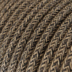 Snake, Lampenkabelsatz mit Lampenfassungen aus Holz und Kabeldurchführung Rolé Neutro – Ansicht 3