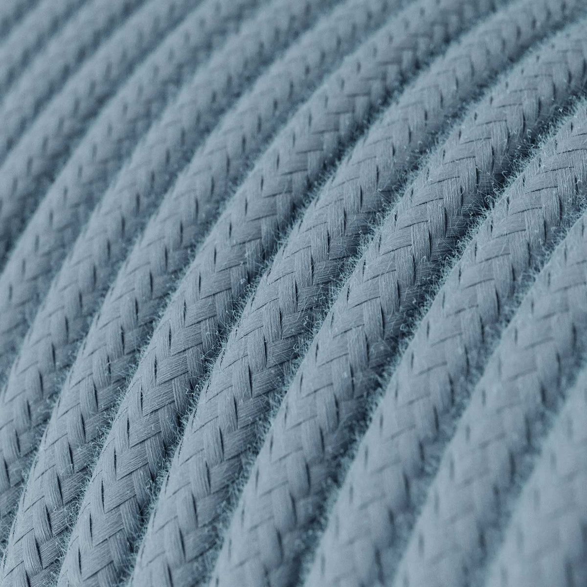 Snake Lampe aus Silikon mit Schalter und Stecker – Zuckerpapier-Blau – Ansicht 3
