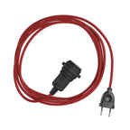 Snake für Lampenschirm – Plug-in-Lampe mit farbigem Textilkabel RC35