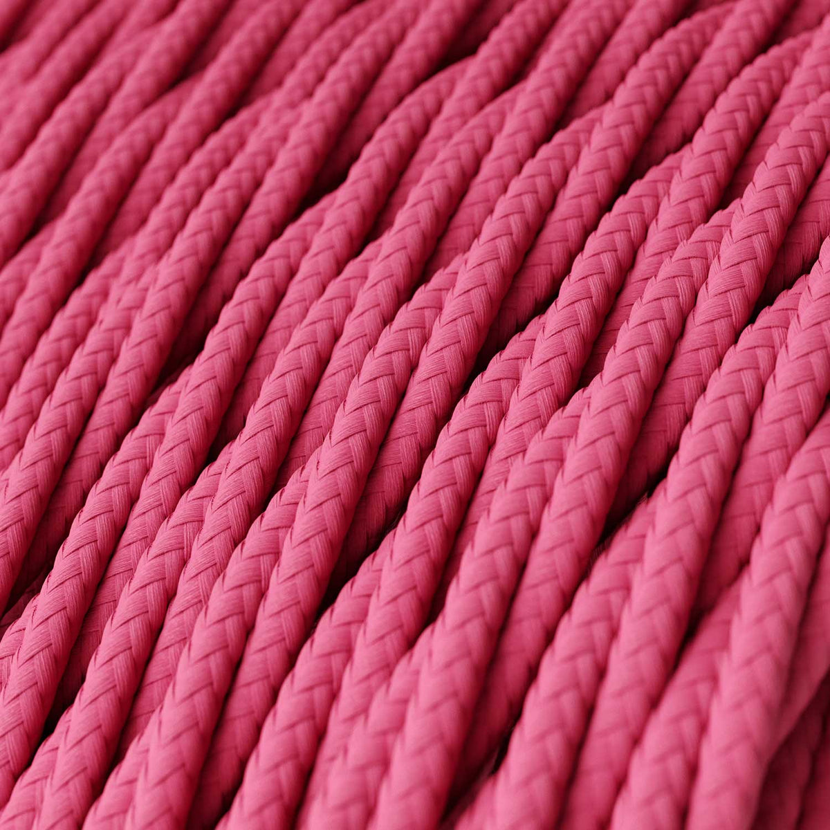 Snake Twisted für Lampenschirme – Stecklampe mit geflochtenem Textilkabel TM08 – Ansicht 2