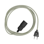 Snake Zig-Zag – Plug-in-Lampe mit Textilkabel im Zig-Zag-Effekt RD72