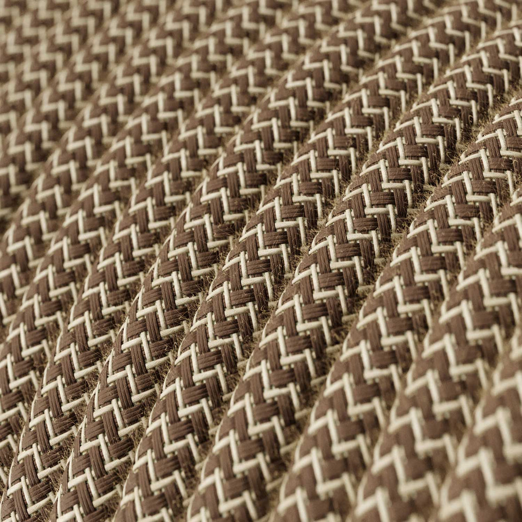 Snake Zig-Zag für Lampenschirm – Steckleuchte mit Zig-Zag-Textilkabel RD73 – Ansicht 2