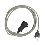 Snake Zig-Zag für Lampenschirm – Plug-in-Leuchte mit Stoffkabel, Zig-Zag-Effekt RD74