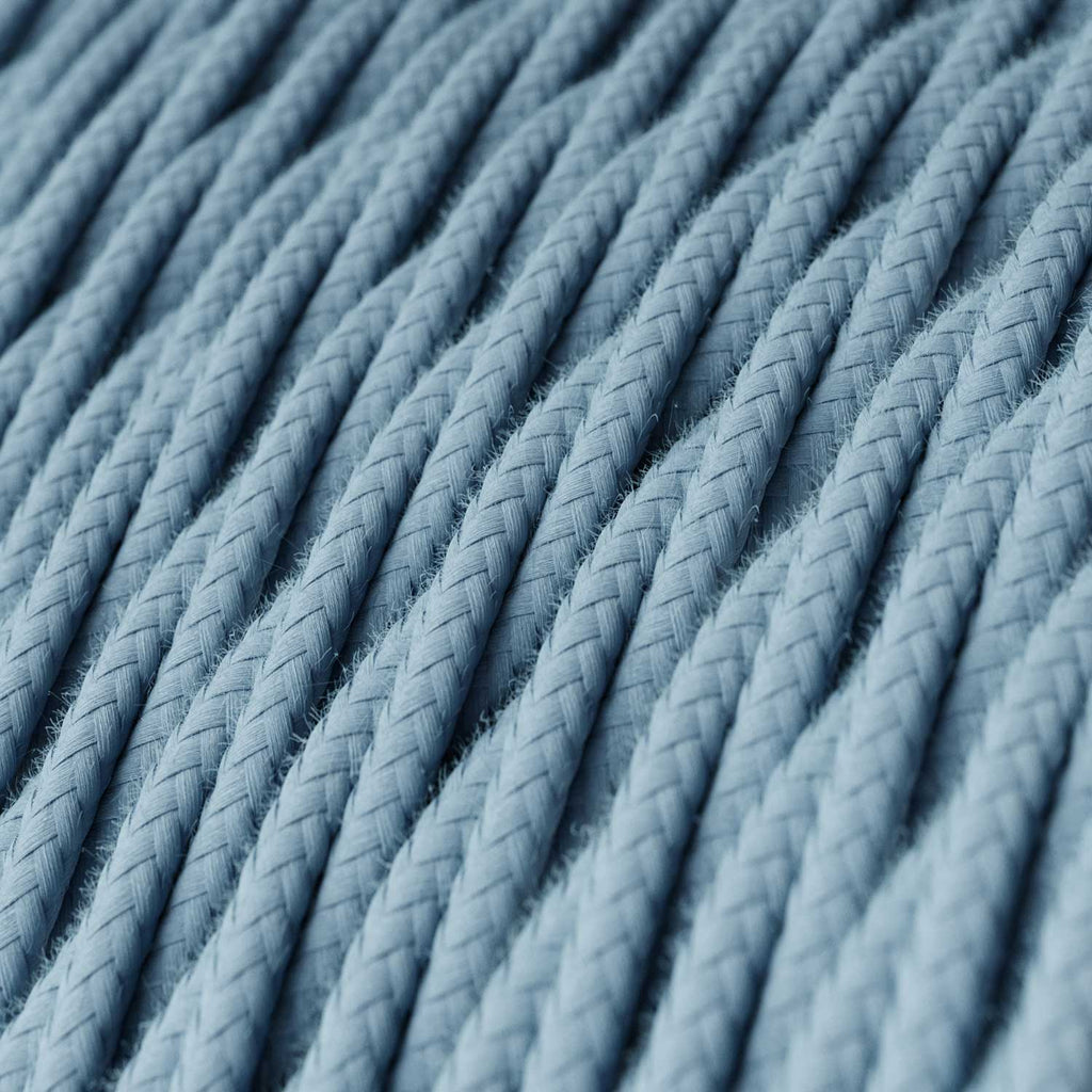 SnakeBis Twisted – Verkabelung mit Lampenfassung und geflochtenem Stoffkabel TC53 – Ansicht 2