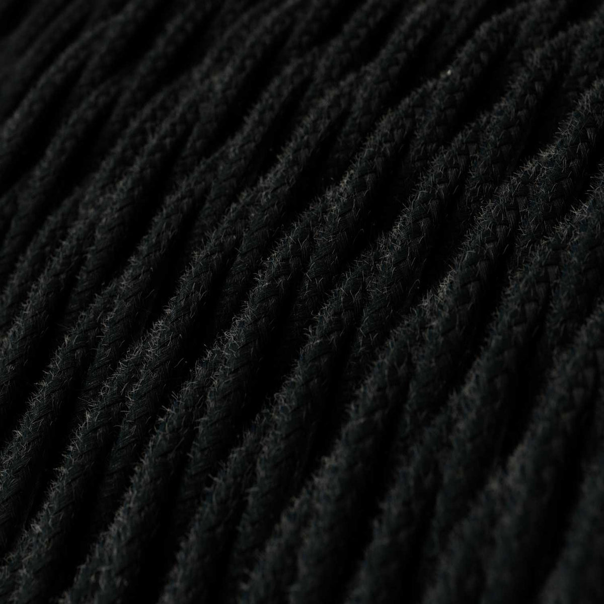 SnakeBis Twisted für Lampenschirm – Verkabelung mit Fassung und Stoffgeflecht TC04 – Ansicht 2