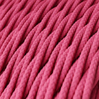 SnakeBis Twisted für Lampenschirm – Verkabelung mit Lampenfassung und geflochtenem Stoffkabel TM08 – Ansicht 2