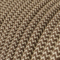SnakeBis Zig-Zag – Verkabelung mit Lampenfassung und Textilkabel im Zig-Zag-Effekt RD73 – Ansicht 2