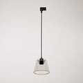 Pendelleuchte für Schienensystem mit Cone Ghost-Lampe – Schwarz