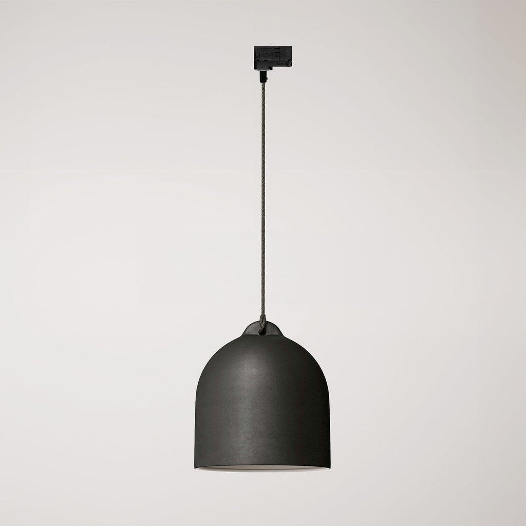 Schiene für Schienensystem mit Lampenschirm Campana M aus Keramik – Tafel