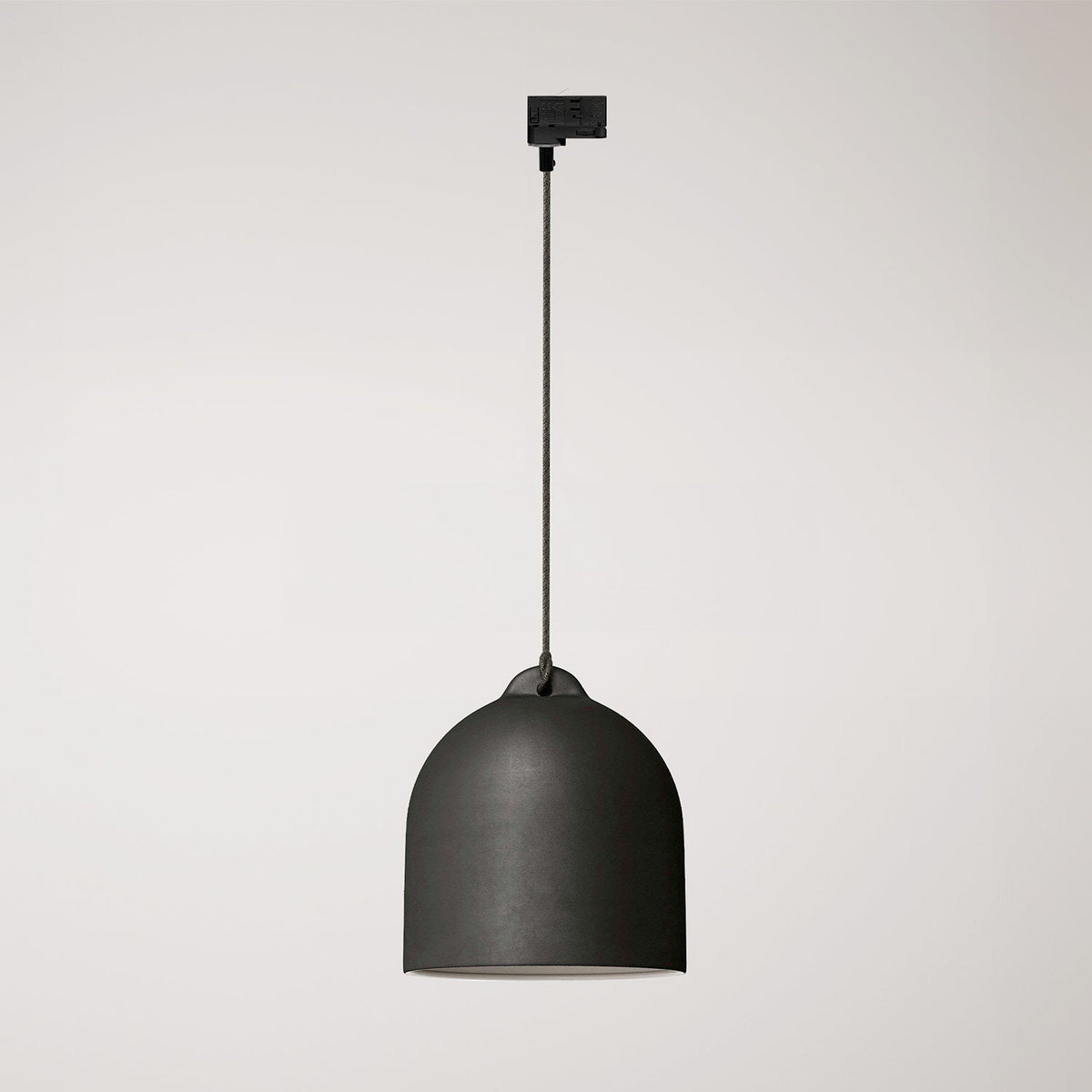 Schiene für Schienensystem mit Lampenschirm Campana M aus Keramik – Tafel