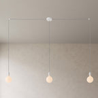 Spider – Mehrfach-Pendelleuchte mit 3 Abhängungen und Metallfinish – Weiß – Ansicht 3