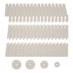 SHHINE Stehlampen-Gestell aus schallabsorbierendem Material – Taupe melange – Ansicht 3