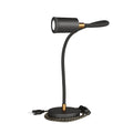 Table Flex GU1d0 schwenkbare Tischleuchte mit Mini-LED-Spot - Schwarz