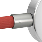 Metallendstück mit M10-Gewinde für Creative-Tube, komplett mit Zubehör.
