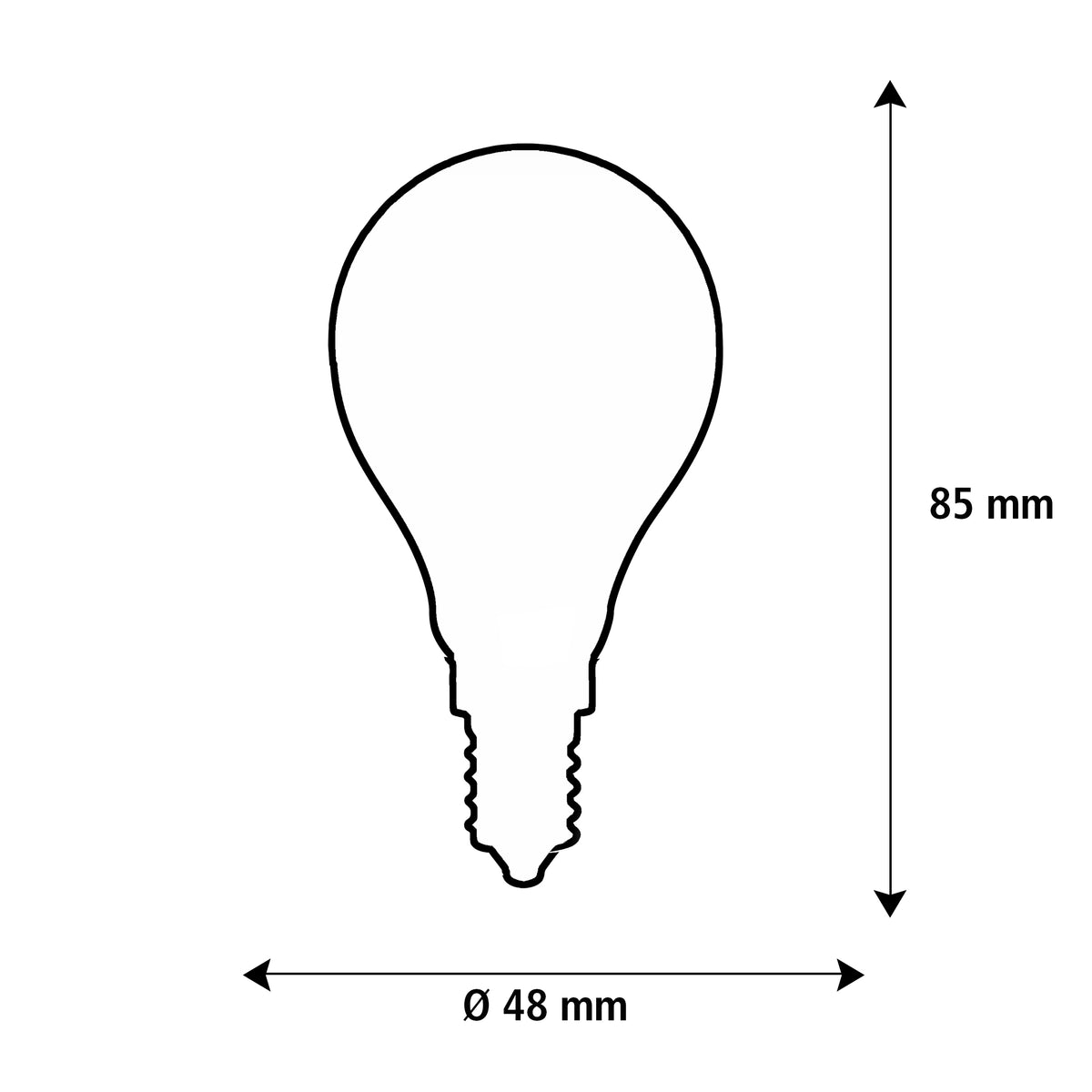 SEGULA LED Tropfenlampe 24V matt – E14, 3 W, 2.700 K, dimmbar – Bild 4