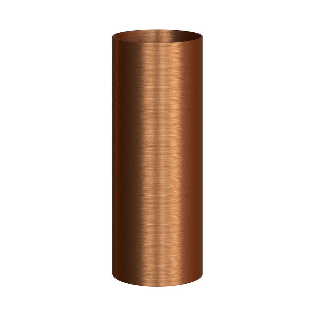 Tub-E14, Metallrohr für Strahler mit E14-Fassung und Doppelmutter – Satiniertes Kupfer – Ansicht 4