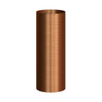 Tub-E14, Metallrohr für Strahler mit E14-Fassung und Doppelmutter – Satiniertes Kupfer – Ansicht 4