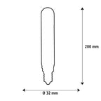 SEGULA LED Tube 200 Elegant klar – E27, 3 W, 2.700 K, dimmbar – Bild 4