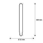 SEGULA LED Soft Tube 550 klar – E27, 8 W, 1.900 K, dimmbar – Bild 3