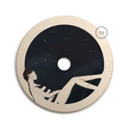 UFO-Lampenschirm aus Holz, Special Edition Italienische Illustratoren, beidseitig verwendbar, Durchmesser 33 cm – Chiara Fucà – Ansicht 4